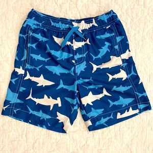 Hatley Boys Shark Swim Trunks Size 5